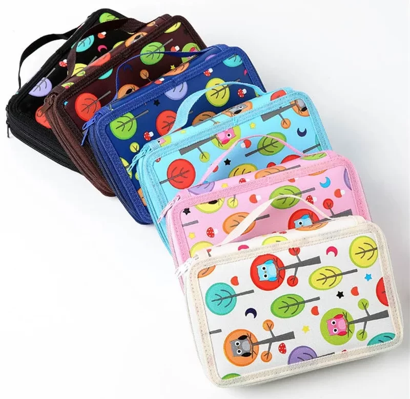 Velké kreslící pouzdro na pastelky | penál, organizér