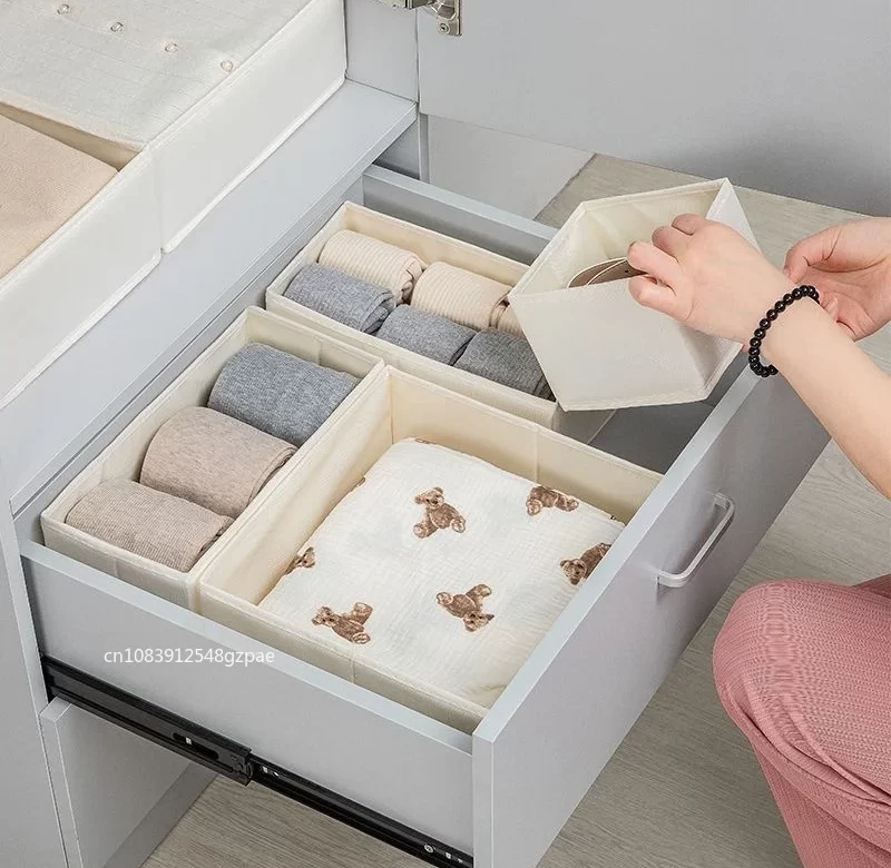 Textilní skládací úložný box na prádlo | úložný box, skládací box