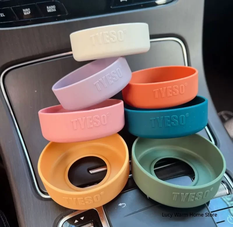 Silikonový protiskluzový kryt na lahev TYESO | ochranný návlek, silikonový kryt