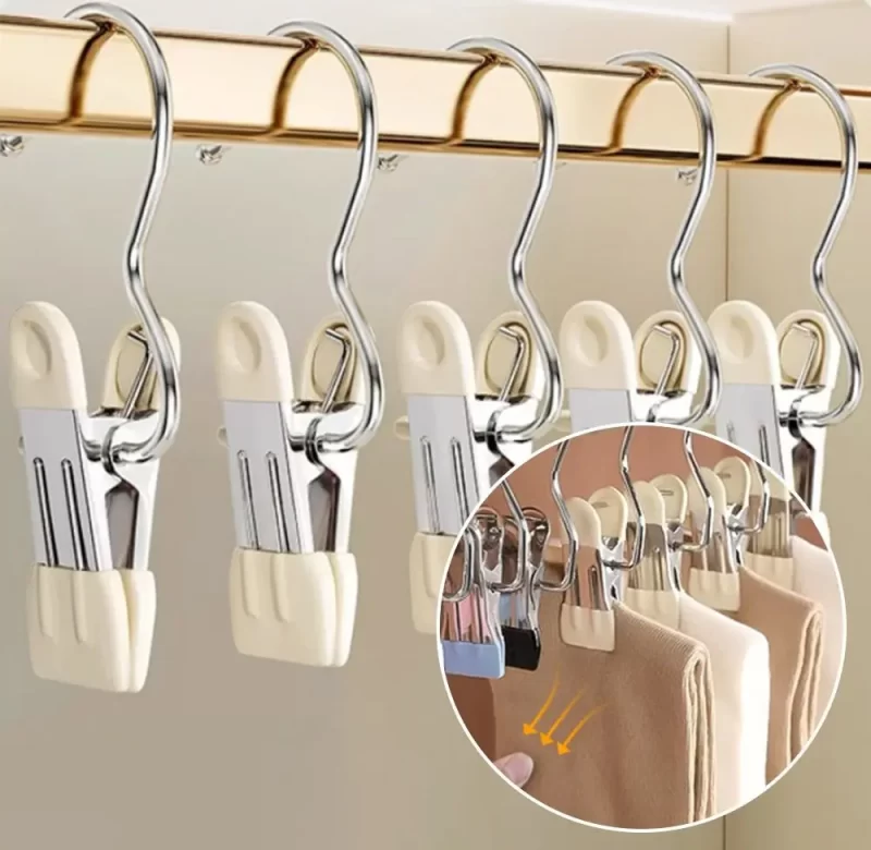 Protiskluzové věšáky na oblečení s háčkem | Háček na oblečení, sušák prádla