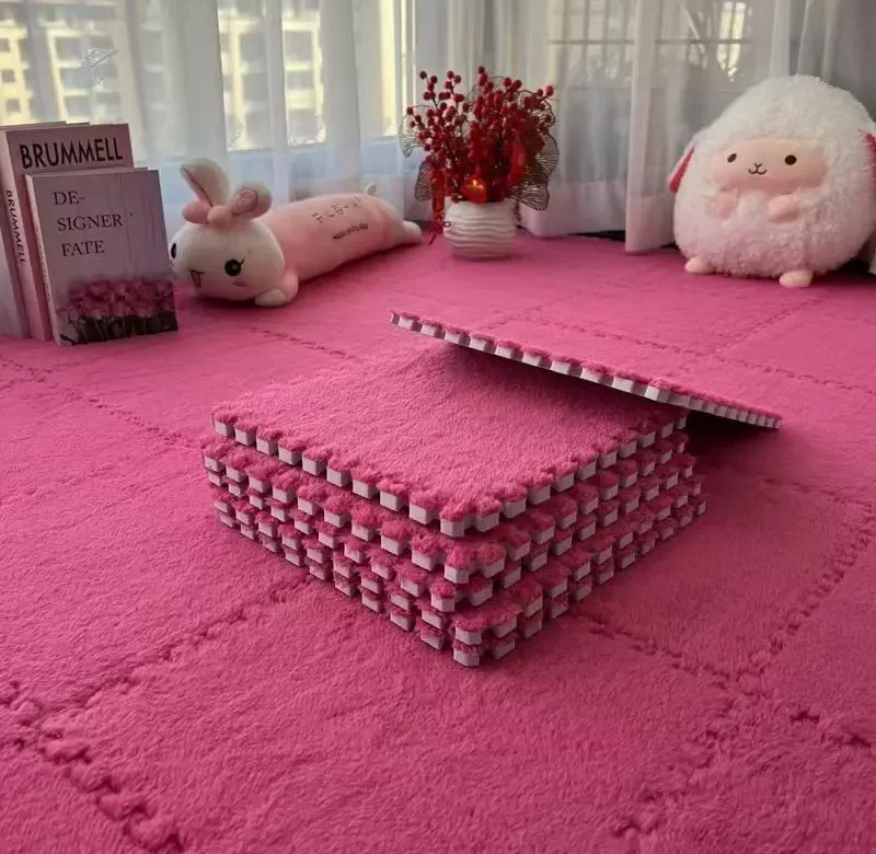 Dětská puzzle podložka | Bezpečná omyvatelná podložka 30×30 cm