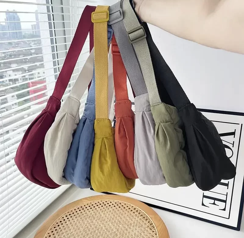 Voděodolná letní nylonová taška přes rameno | taška přes rameno, unisex taška