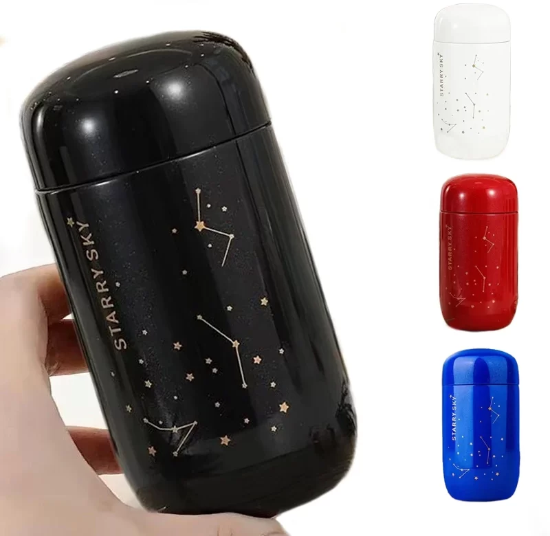 Mini nerezová termoska hvězdné nebe | termoska, cestovní hrnek