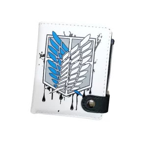 Anime peněženka s kapsou na mince | stylová peněženka, pánská peněženka