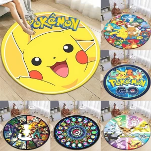 Pokemon kulatý koberec do pokojíčku | koberec, podložka