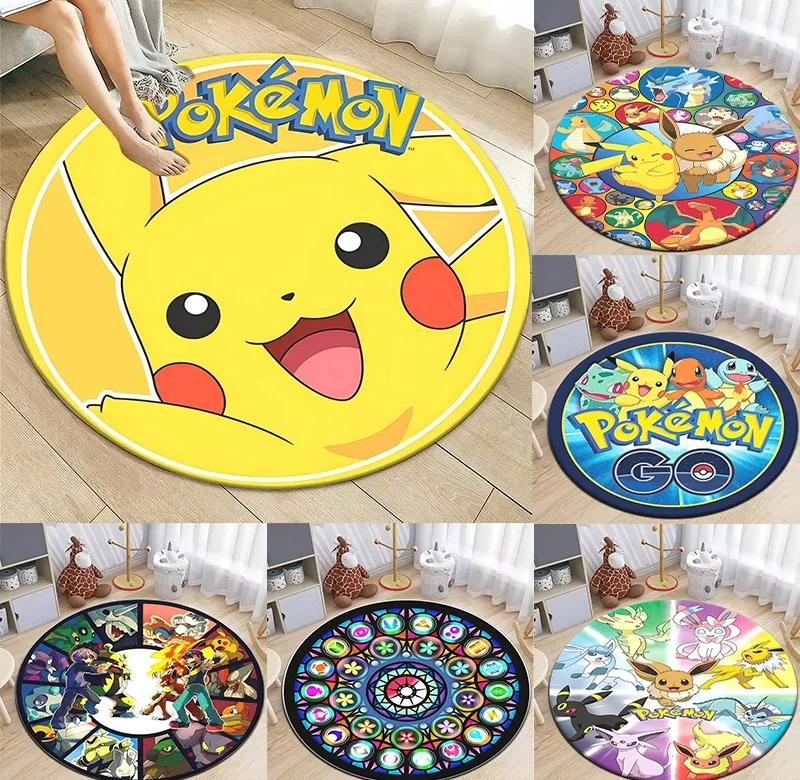 Pokemon kulatý koberec do pokojíčku | koberec, podložka