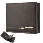 Pánská kožená peněženka s přihrádkami na karty | pánská peněženka, kožená peněženka