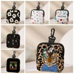 Voděodolná peněženka s roztomilým potiskem | malá peněženka, pouzdro na zip