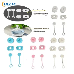 Silikonová zátka proti rozlití kelímku | doplněk kelímku, těsnění víčka