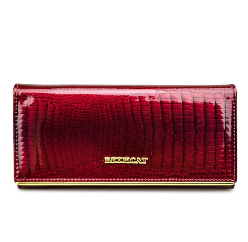 Dámská luxusní kožená peněženka se vzorem krokodýlí kůže | dámská peněženka, kožená peněženka