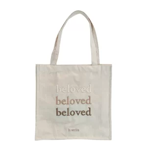 Plátěná kabelka s výšivkou na rameno | dámská taška, shopper kabelka