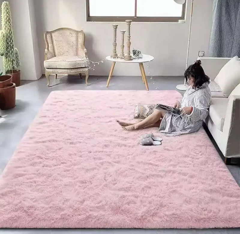 Měkký chlupatý koberec do pokoje | chlupatý koberec, měkký koberec