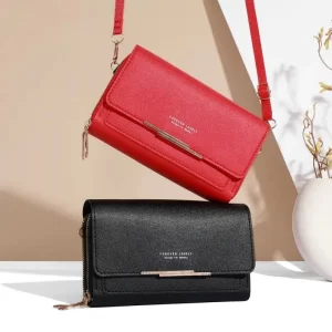 Dámská multifunkční ramenní peněženka | peněženka, kabelka