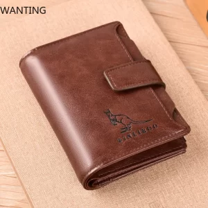 Elegantní pánská kožená peněženka s rfid | pánská peněženka, kožená peněženka