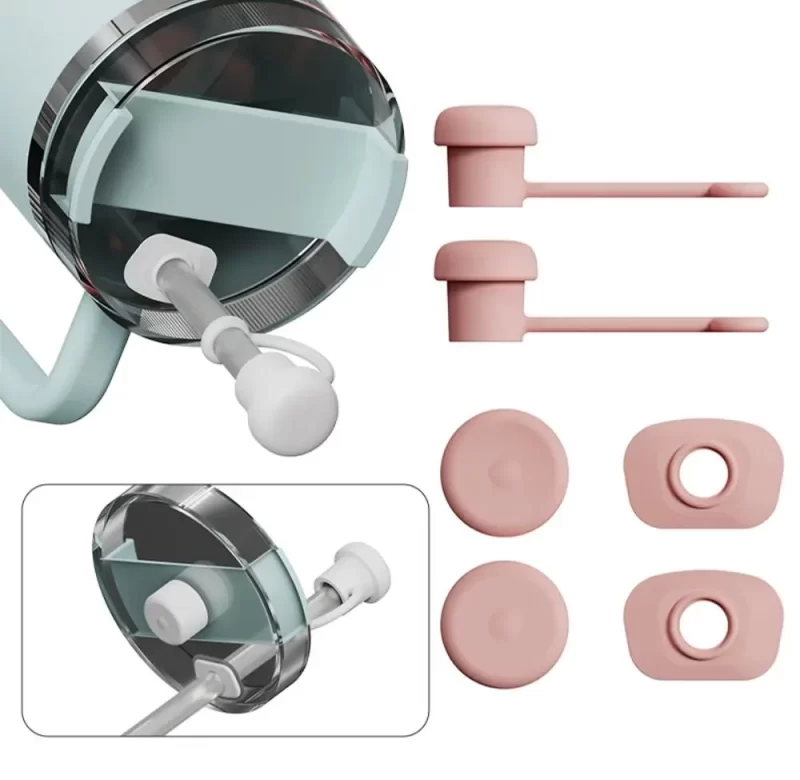 Silikonová zátka na tumbler Stanley | nepropustné víčko, příslušenství kelímku