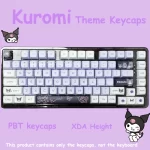 Roztomilé kuromi klávesové krytky | mechanické klávesy, klávesové krytky, kryt pc klávesnice
