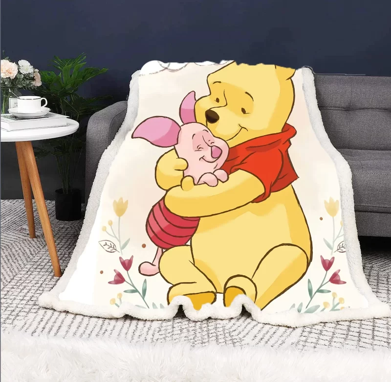 Deka medvídek pro děti zimní teplá | dětská deka, zimní přikrývka