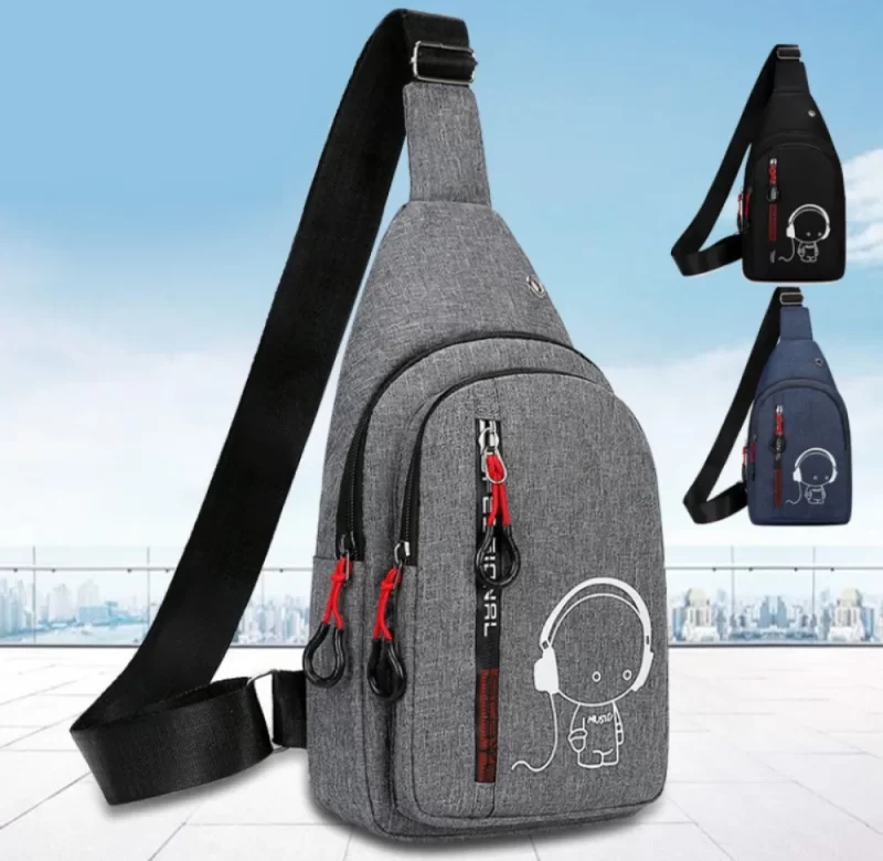 Voděodolná cyklistická taška na rameno | pánská taška, sportovní brašna