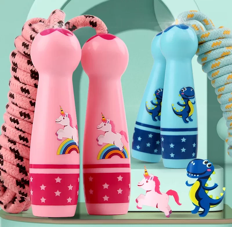 Dětské nastavitelné kreslené švihadlo 280 cm | dětské švihadlo, fitness švihadlo