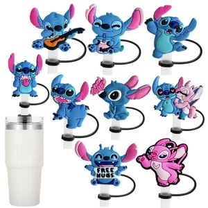 Stitch silikonové víčko na brčko 10mm | víčko, pítko