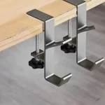 Stolní držák na kabelku s nastavitelným ramenem | háček na tašku, stolní organizér