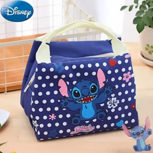 Kawaii dětská taška Stitch na jídlo | izolační taška, obědová taška