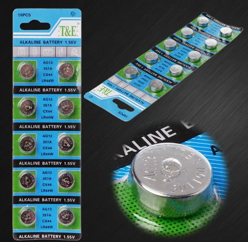 Knoflíková baterie ag13 pro hračky | baterie, články