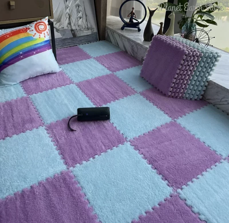 Měkká dětská pěnová podložka 30×30 cm | dětská podložka, pěnový koberec