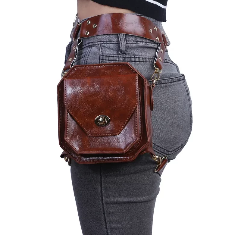 Punková retro ledvinka na pásek | ledvinka, kabelka