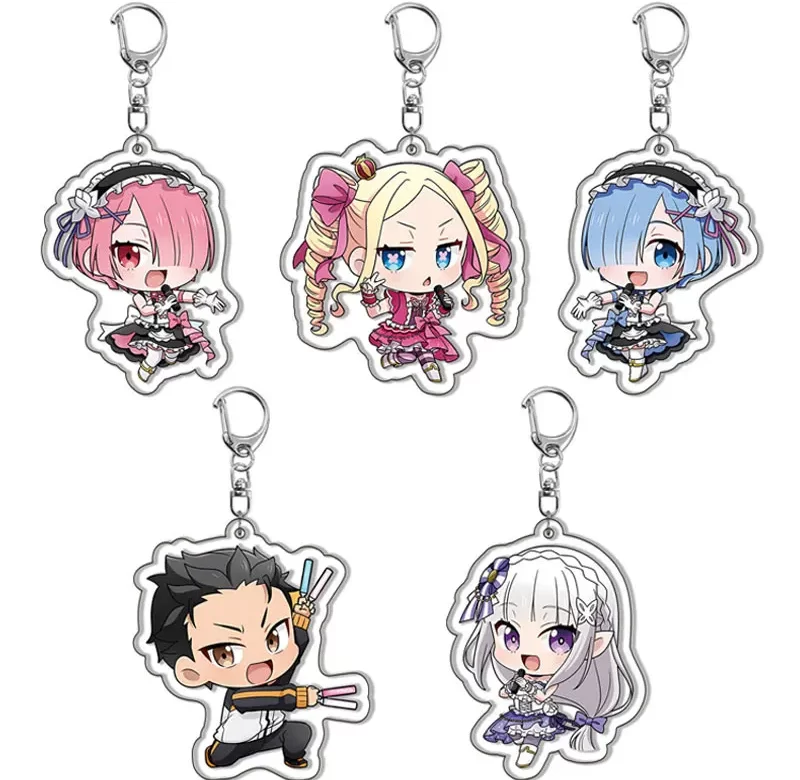 Figurka Rem a přívěsek Re Zero | přívěsek, klíčenka