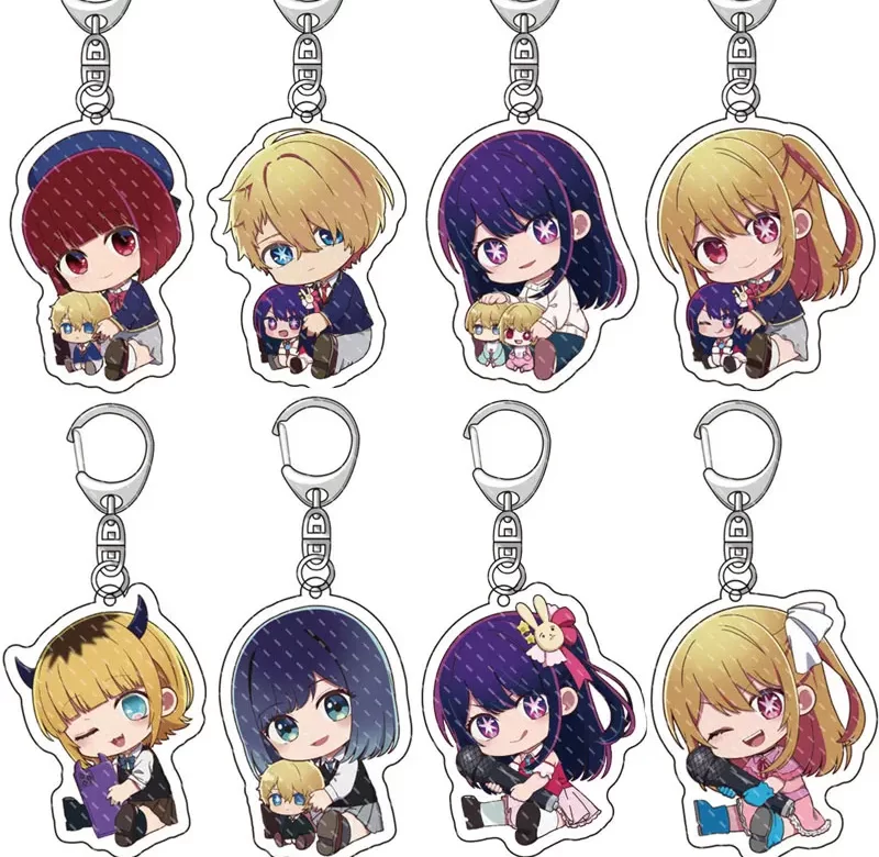 Anime přívěsek oshi no ko ai hoshino | klíčenka, figurka