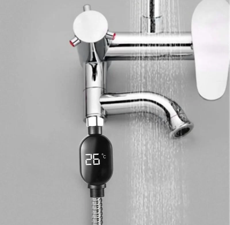 Digitální měřič teploty vody s LED displejem | měřič teploty, digitální teploměr