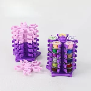 Věžový organizér na nitě s klipsy | šicí pomůcka organizér