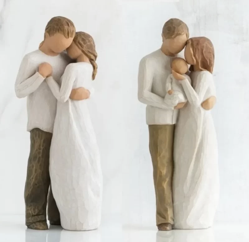 Dekorace amerického stylu pro rodinu | dekorace, sošky