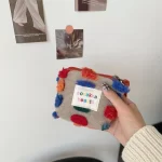 Barevné plyšové obálky na rtěnku