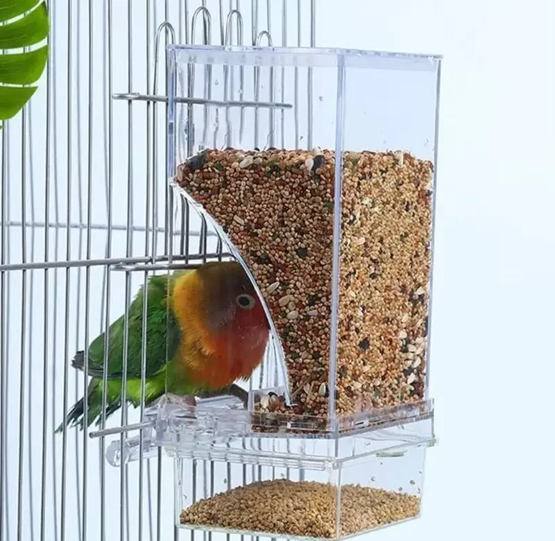 Automatické krmítko proti plýtvání zrním | krmítko, dávkovač potravy