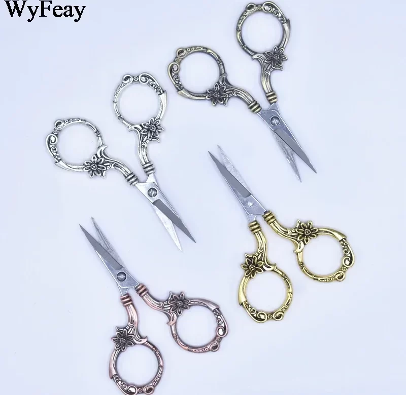 Retro vyšívací nůžky s jemným ostřím | vyšívací nástroj, krejčovské nůžky