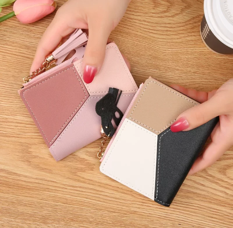 Stylová dámská peněženka na zip | dámská peněženka, malá peněženka