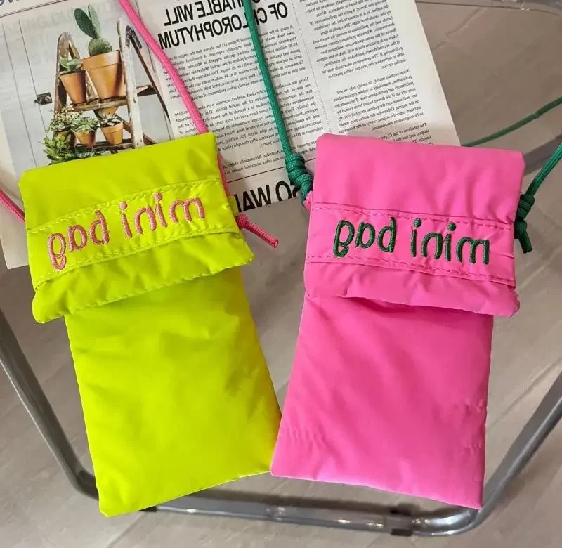 Stylová barevná taška přes rameno | dívčí kabelka, kapsička na mobil