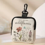 Květinová peněženka s velkou kapacitou | úložná taštička, mincovní peněženka