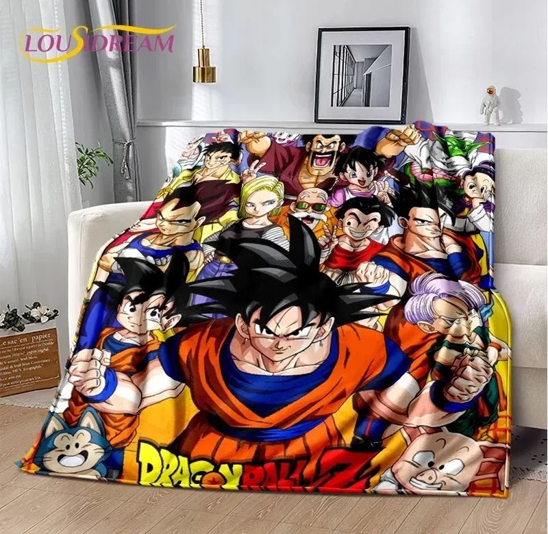 Anime dragon ball flanelová deka | měkká deka, anime přehoz
