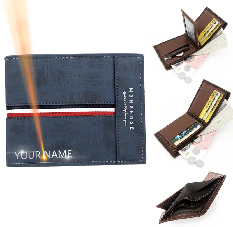 Peněženka na míru s kapsou na mince | pánská peněženka, koženková peněženka