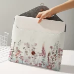 Stylová taška s květinovým vzorem na notebook | taška na notebook, obal na tablet