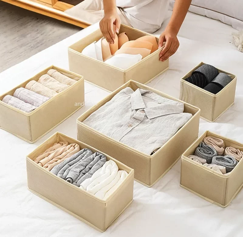 Praktický skládací úložný organizér prádla | úložný box, organizér