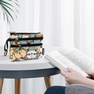 Voděodolná malá peněženka se zipem | peněženka, organizér