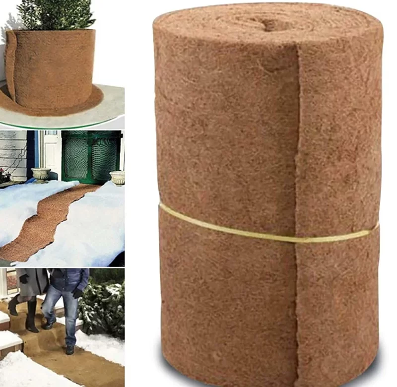 Koberec z kokosového vlákna v metráži | přírodní koberec, kokosová podložka