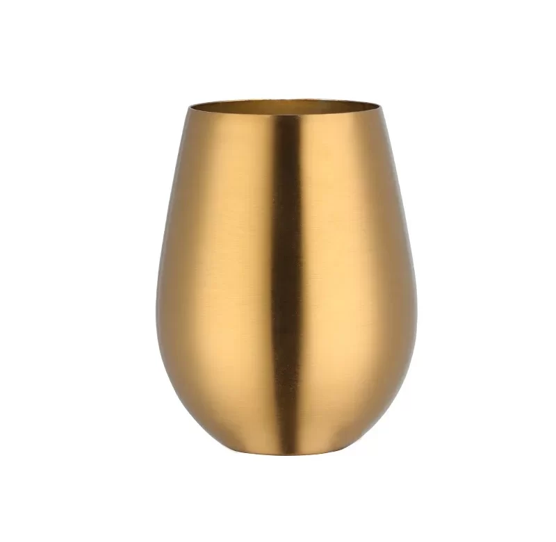 Nerezový pohár na pivo a víno 500 ml | nerezový pohár, kovový hrnek