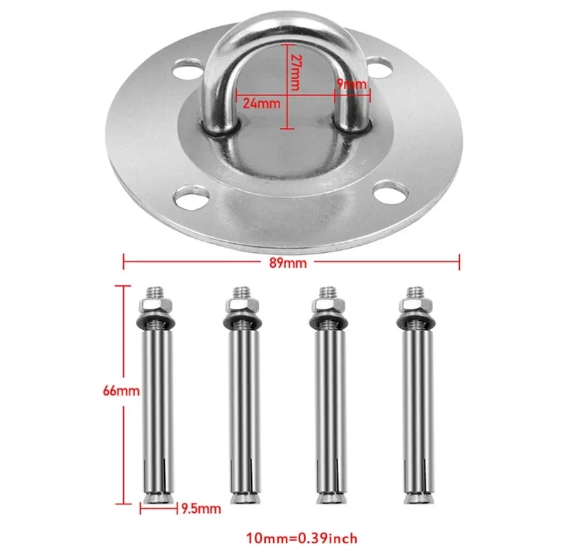 Houpací háky | držák | úchyt 1+ 4 ks
