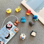 Pokemon kryt na kabel Pikachu a Turtle | ochranný doplněk