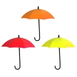 Oranžová žlutá červená